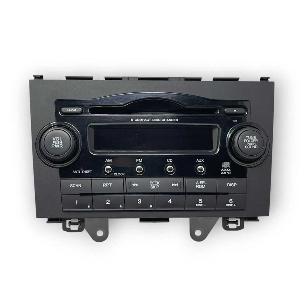 Honda Radio Audio Receiver CRV CR-V 2007 6 Disc CD Radio 39100-SWA-A003 Untested